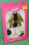 Mattel - Barbie - Fashion Avenue - Boutique - Gold Lame & Black Mini Dress - Tenue